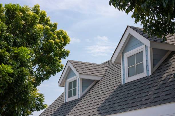 Newly installed asphalt shingle roofing in Wichita, KS
