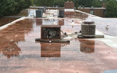 Common Failure Points for Low Slope Commercial Roofs: Part 3 – Drainage Issues