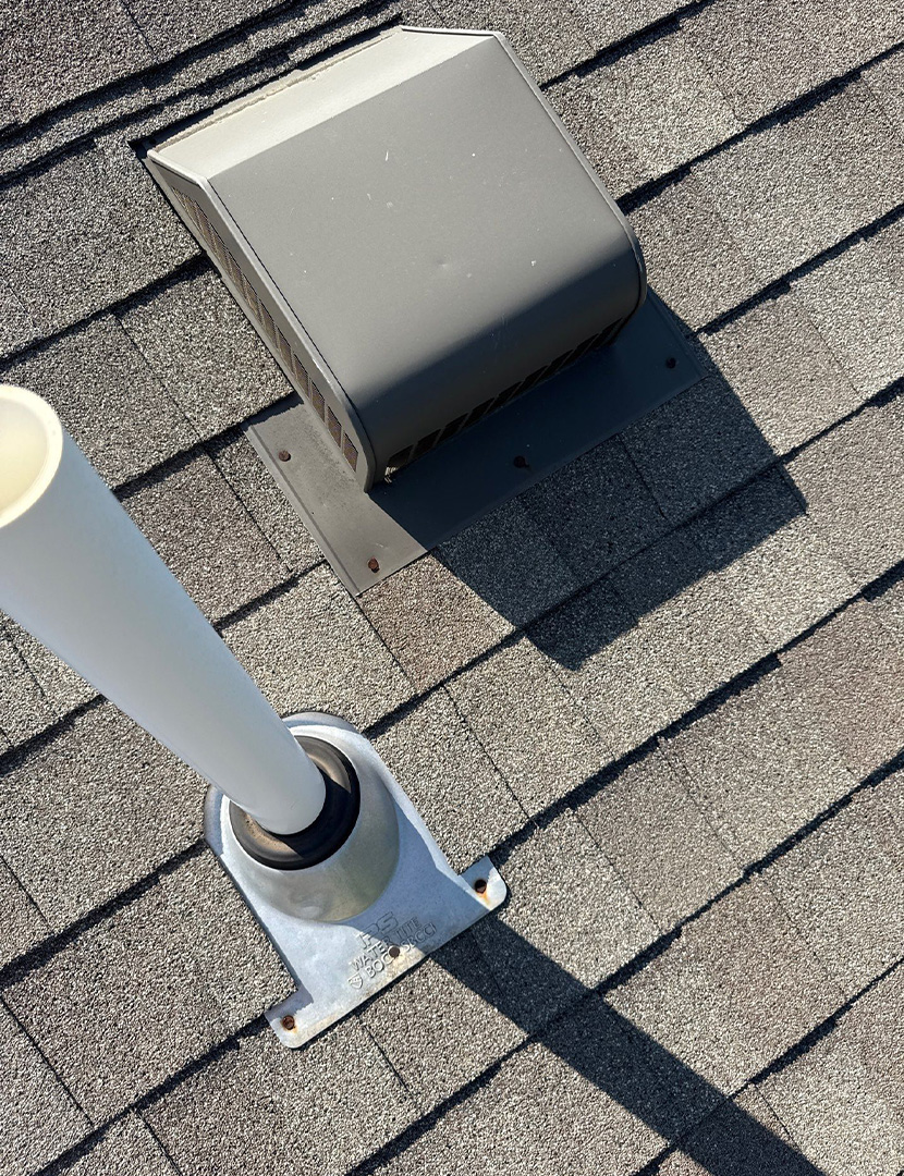 Example of basic plumbing sewer vent and box vent Example of basic plumbing sewer vent and box vent