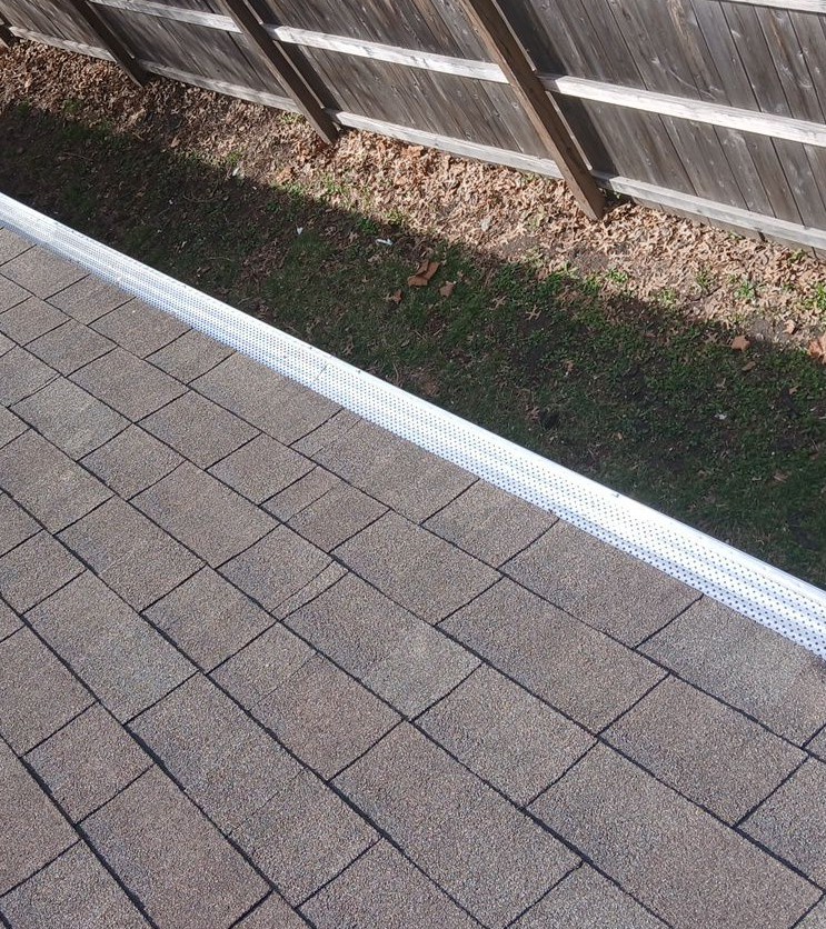 Shur Flo Gutter Guard - cropped