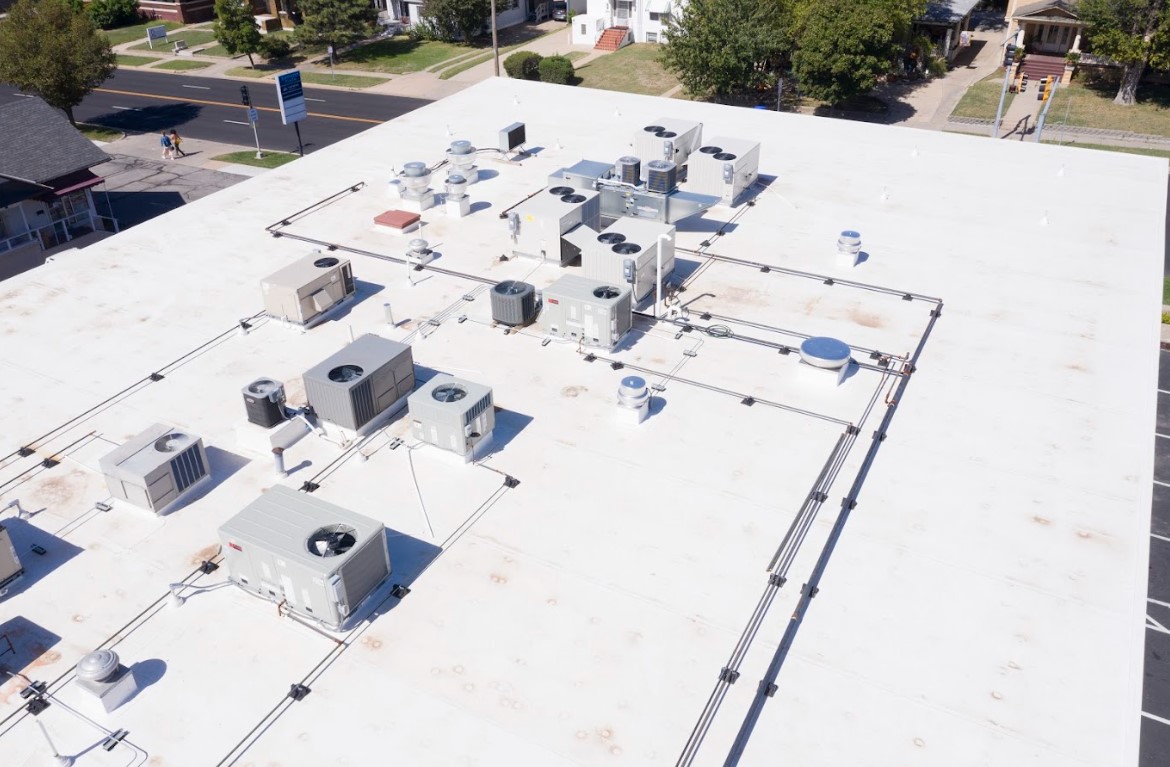 commercial roof coating in Wichita