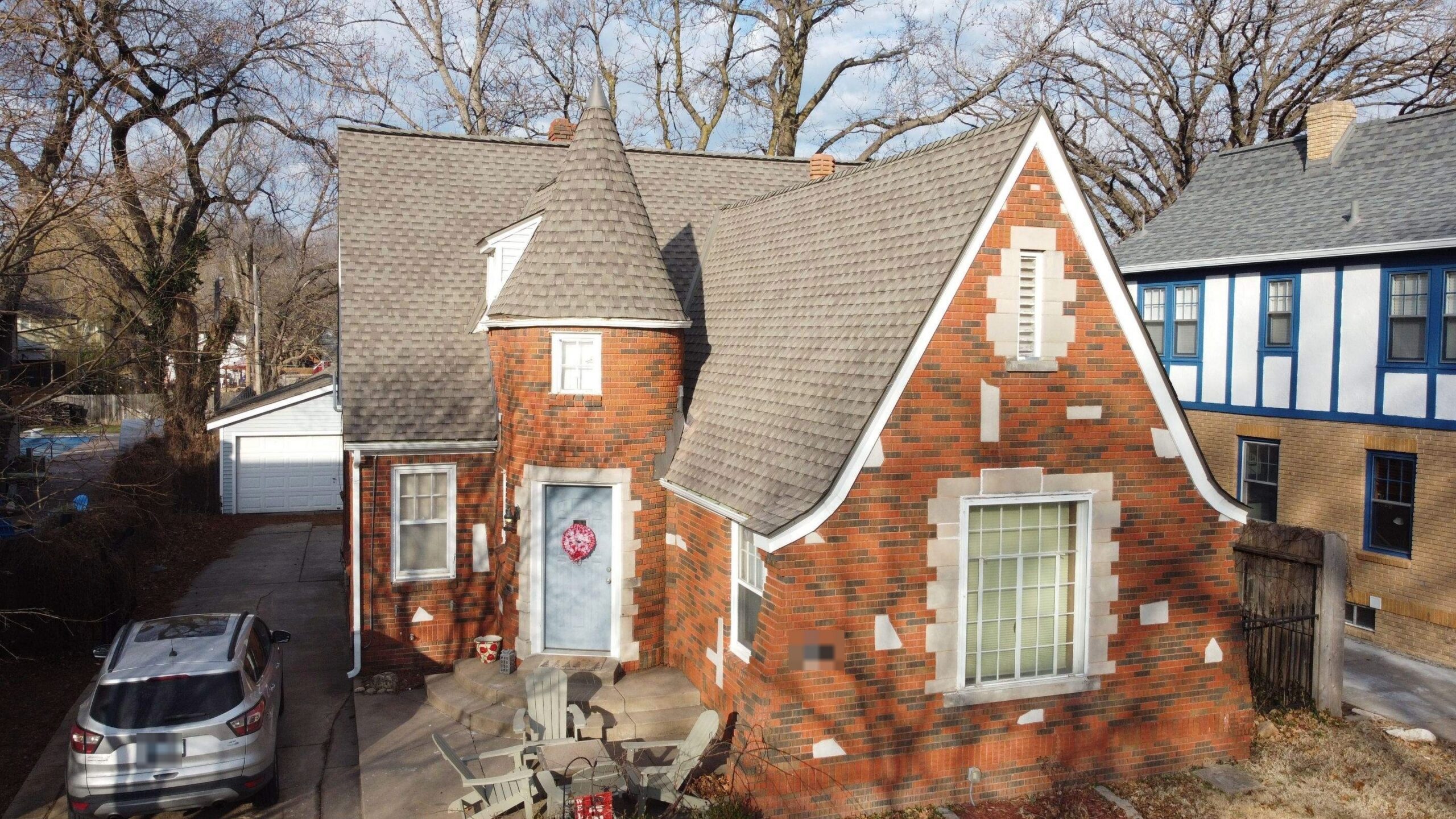 Steep Slope with Turret