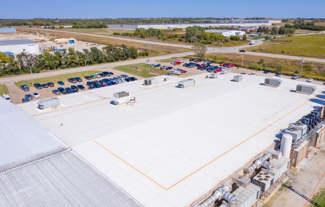 commercial roofing in Goddard, KS